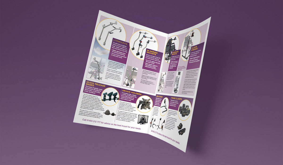 company leaflet design